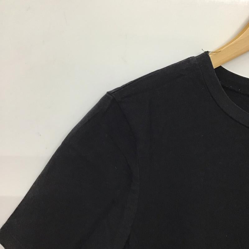 ザラ ZARA Tシャツ 半袖 半袖カットソー 無地Tシャツ クルーネックカットソー S 無地 黒 / ブラック / black レディース USED 古着 中古 10158632
