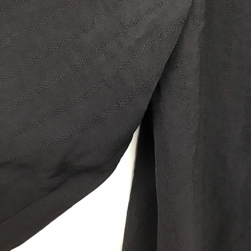 レプシィム LEPSIM カットソー 長袖 長袖カットソー ビッグカラーシャツ FREE 無地 黒 / ブラック / black レディース USED 古着 中古 10158633