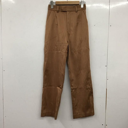 スライ SLY パンツ スラックス 030daz31-6000 SHINYHWパンツ 1 無地 キャメル / キャメル / レディース USED 古着 中古 10158642