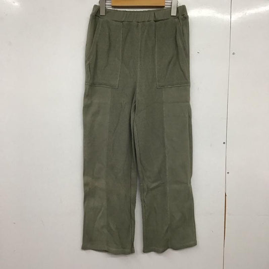 フリークスストア FREAK S STORE パンツ ワークパンツ、ペインターパンツ ワークパンツ ワイドパンツ カジュアルパンツ FREE 無地 カーキ / カーキ / khaki レディース USED 古着 中古 10158643