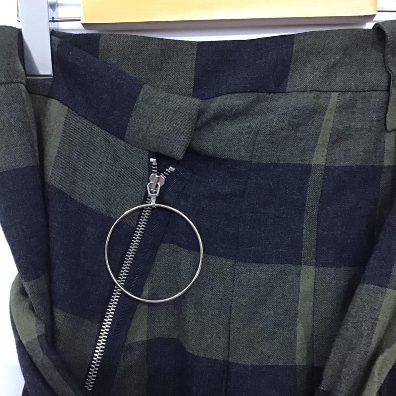 ザラ ZARA スカート ミニスカート ミニスカート フレアスカート XS チェック マルチカラー / マルチカラー / multicolor レディース USED 古着 中古 10158645