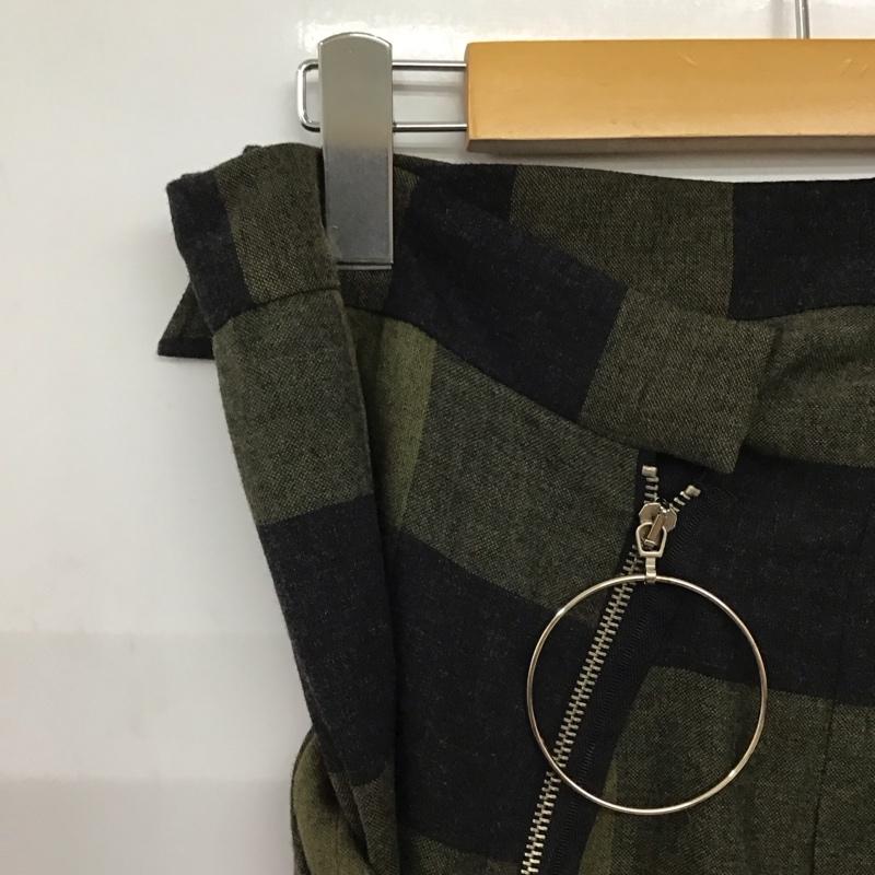 ザラ ZARA スカート ミニスカート ミニスカート フレアスカート XS チェック マルチカラー / マルチカラー / multicolor レディース USED 古着 中古 10158645