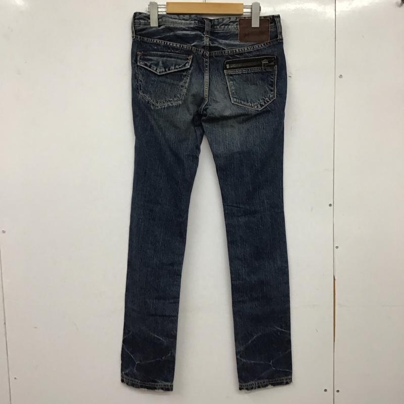 ジョンブル Johnbull パンツ デニム、ジーンズ デニムパンツ スリムパンツ カジュアルパンツ M 無地 インディゴ / インディゴ / Indigo レディース USED 古着 中古 10158646