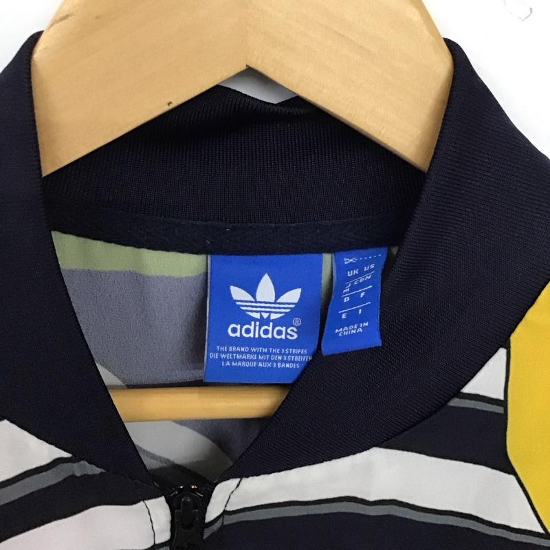 アディダス adidas ジャケット、上着 ジャンパー、ブルゾン ジップアップジャケット アウター ジャージ M プリント マルチカラー / マルチカラー / multicolor レディース USED 古着 中古 10158650