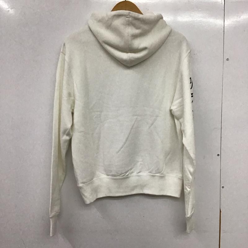アディダス adidas パーカー 長袖 長袖パーカー プルオーバーパーカー スウェット XS プリント 白 / ホワイト / white レディース USED 古着 中古 10158651