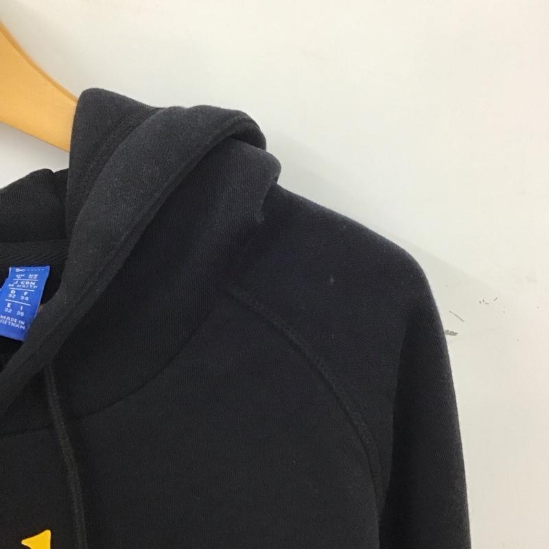 アディダスオリジナルス adidas originals パーカー 長袖 長袖パーカー プルオーバーパーカー スウェット M ロゴ、文字 黒 / ブラック / black レディース USED 古着 中古 10158652