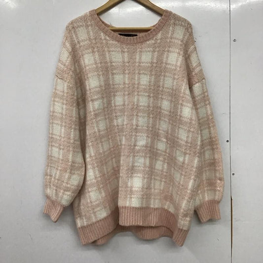 ヘザー Heather ニット、セーター 長袖 長袖ニットカットソー クルーネック セーター FREE プリント マルチカラー / マルチカラー / multicolor レディース USED 古着 中古 10158653
