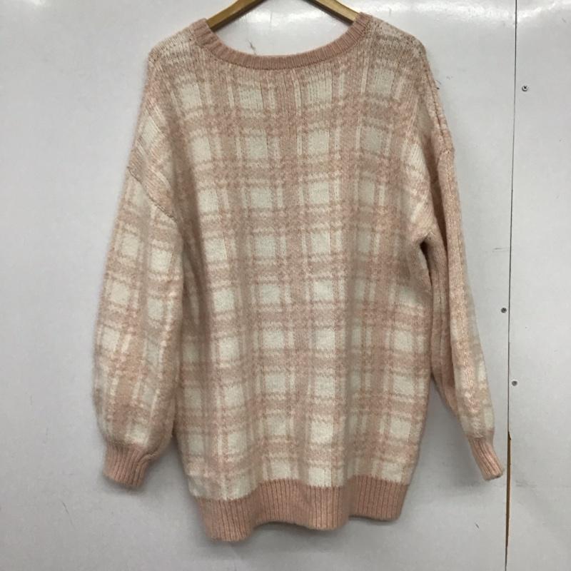 ヘザー Heather ニット、セーター 長袖 長袖ニットカットソー クルーネック セーター FREE プリント マルチカラー / マルチカラー / multicolor レディース USED 古着 中古 10158653