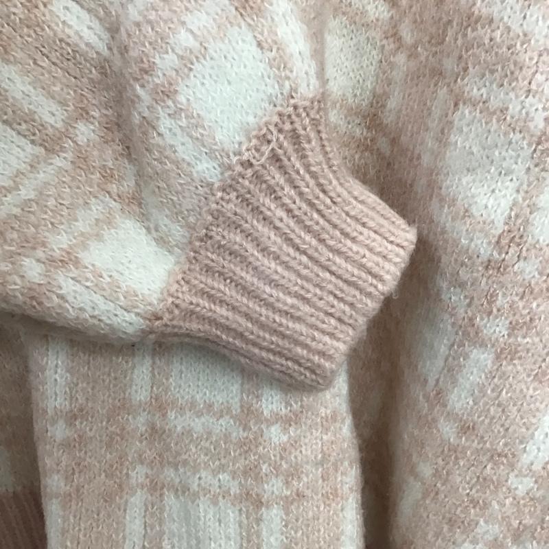 ヘザー Heather ニット、セーター 長袖 長袖ニットカットソー クルーネック セーター FREE プリント マルチカラー / マルチカラー / multicolor レディース USED 古着 中古 10158653