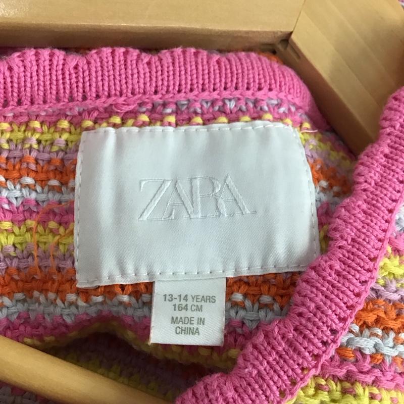 ザラ ZARA タンクトップ タンクトップ ニットタンクトップ ノースリーブカットソー プリント マルチカラー / マルチカラー / multicolor レディース USED 古着 中古 10158654