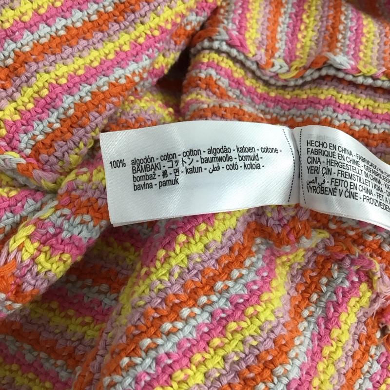ザラ ZARA タンクトップ タンクトップ ニットタンクトップ ノースリーブカットソー プリント マルチカラー / マルチカラー / multicolor レディース USED 古着 中古 10158654