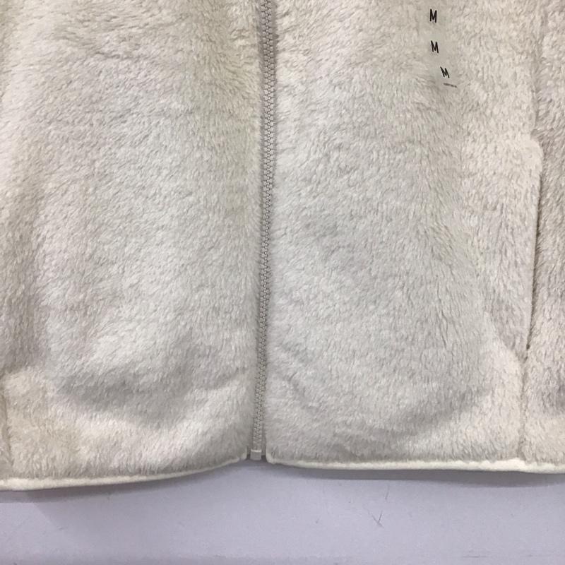 ユニクロ UNIQLO ベスト ベスト ファーリーフリースベスト M 無地 オフホワイト / オフホワイト / レディース USED 古着 中古 10158658
