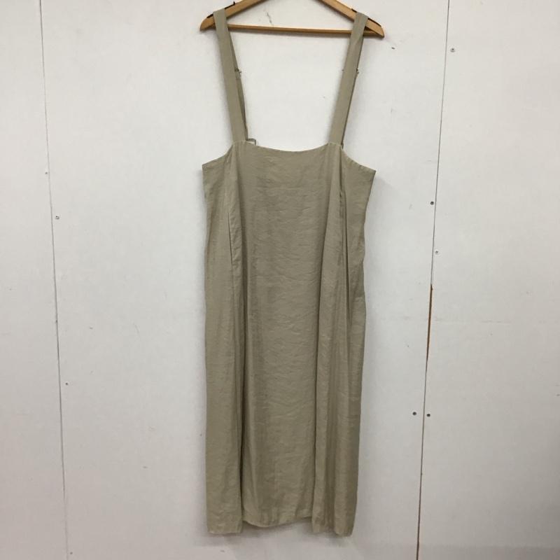 レプシィム LEPSIM ワンピース ロングスカート ロングワンピース ノースリーブワンピース フレアスカート L 無地 灰 / グレー / gray レディース USED 古着 中古 10158661