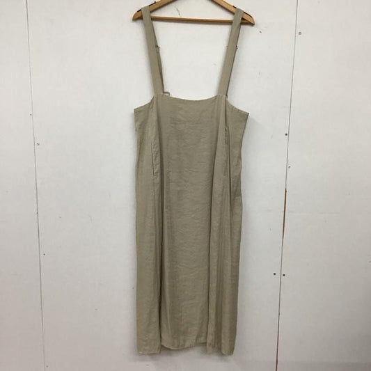 レプシィム LEPSIM ワンピース ロングスカート ロングワンピース ノースリーブワンピース フレアスカート L 無地 灰 / グレー / gray レディース USED 古着 中古 10158661