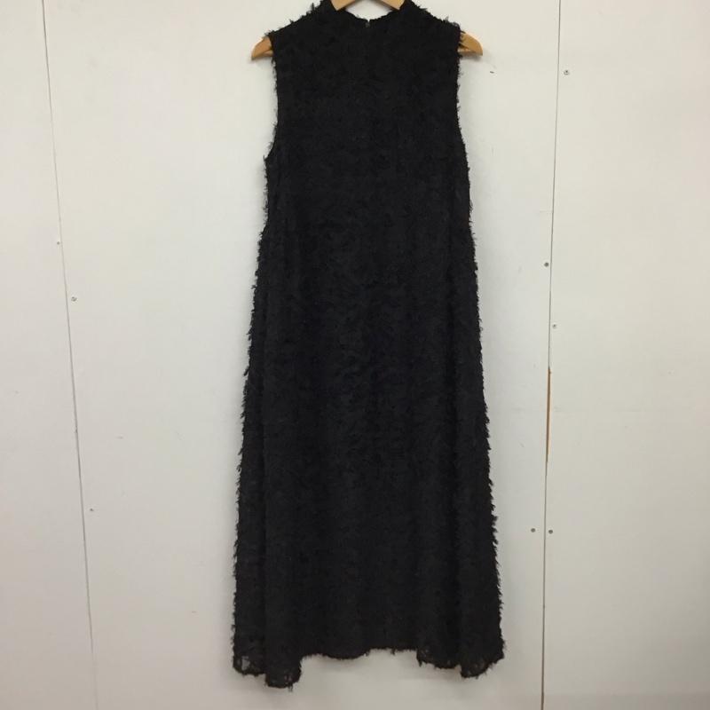 ザラ ZARA ワンピース ロングスカート ロングワンピース ノースリーブワンピース L  黒 / ブラック / black レディース USED 古着 中古 10158667