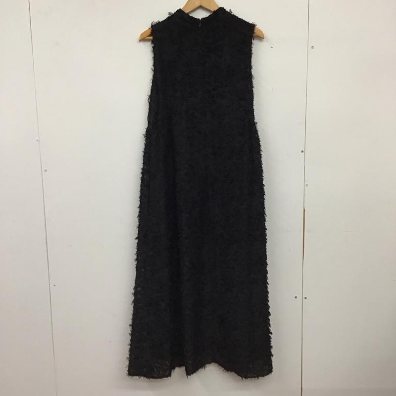 ザラ ZARA ワンピース ロングスカート ロングワンピース ノースリーブワンピース L  黒 / ブラック / black レディース USED 古着 中古 10158667