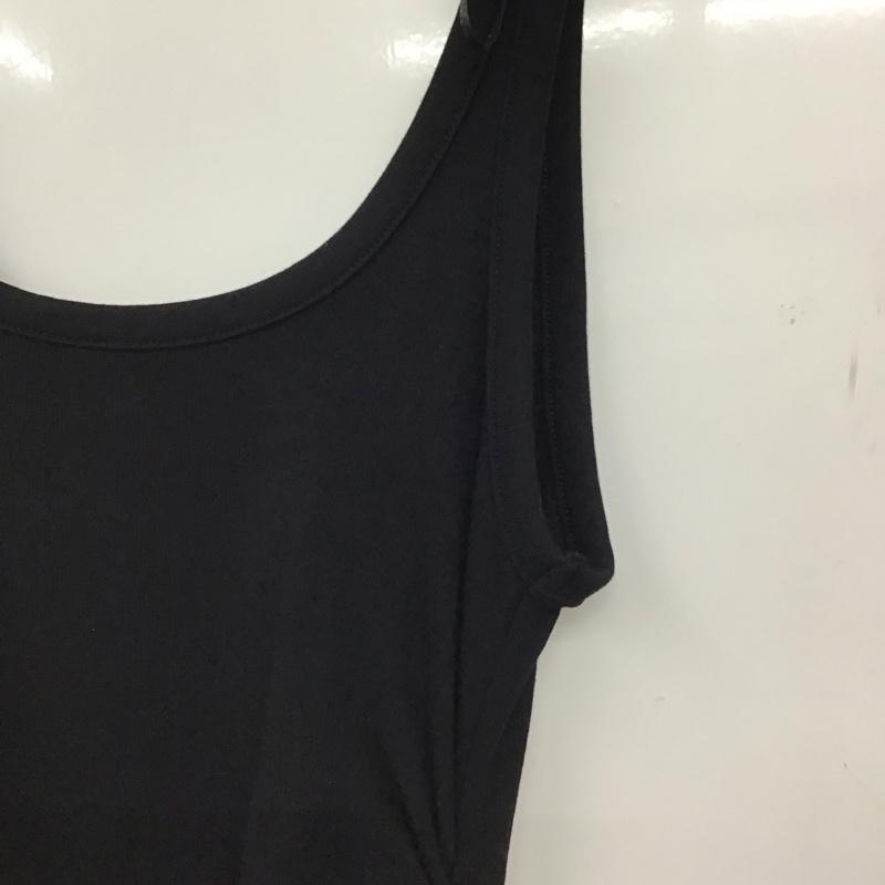 ザラ ZARA ワンピース ロングスカート ノースリーブロングワンピース タイトスカート L 無地 黒 / ブラック / black レディース USED 古着 中古 10158675