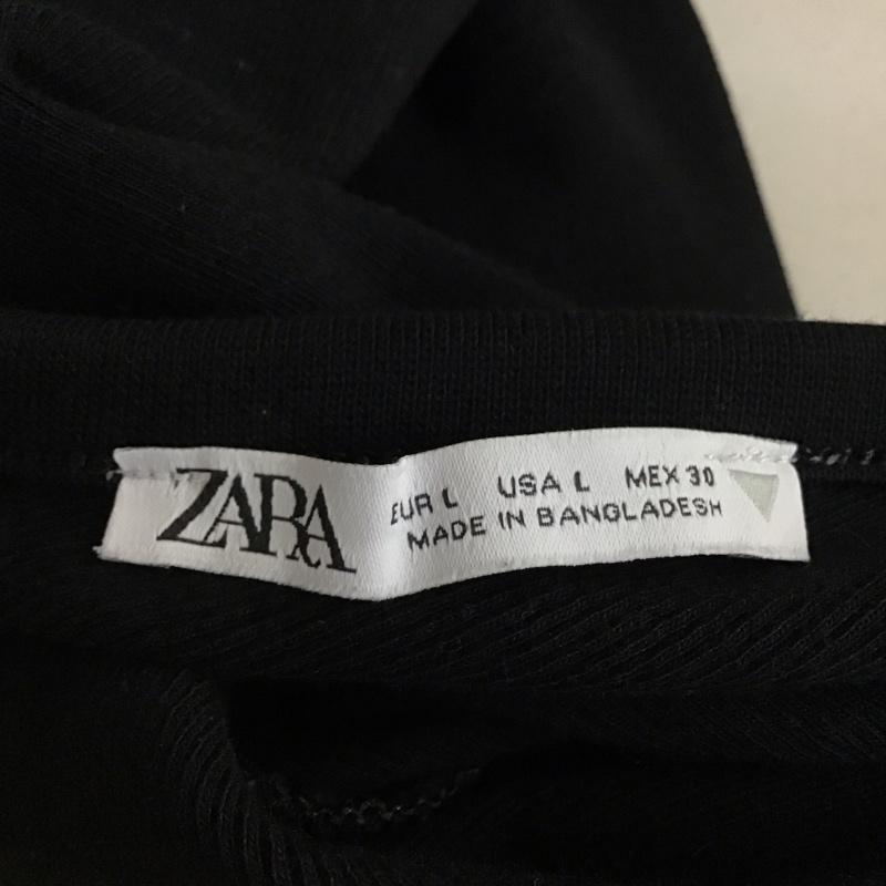 ザラ ZARA ワンピース ロングスカート ノースリーブロングワンピース タイトスカート L 無地 黒 / ブラック / black レディース USED 古着 中古 10158675