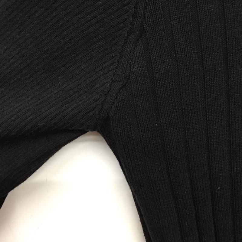 ジーナシス JEANASIS ワンピース ロングスカート 長袖ロングワンピース ニットワンピース FREE  黒 / ブラック / black レディース USED 古着 中古 10158676