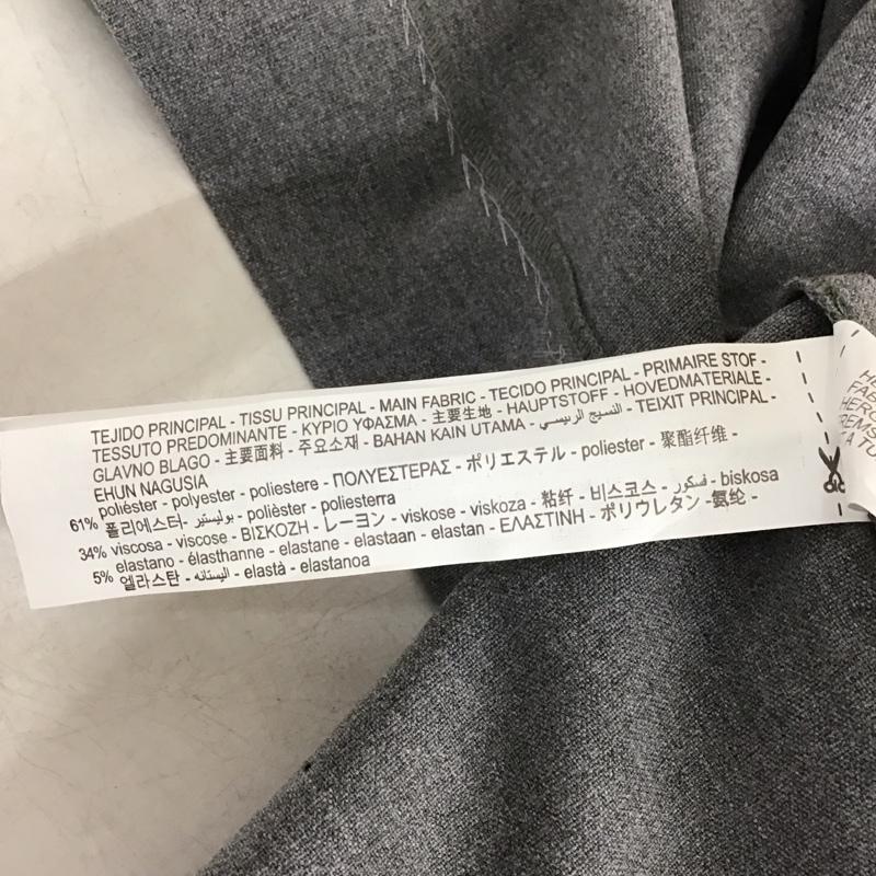 ザラ ZARA ワンピース ロングスカート 長袖ロングワンピース タイトワンピース カジュアルワンピース XS 無地 灰 / グレー / gray レディース USED 古着 中古 10158692