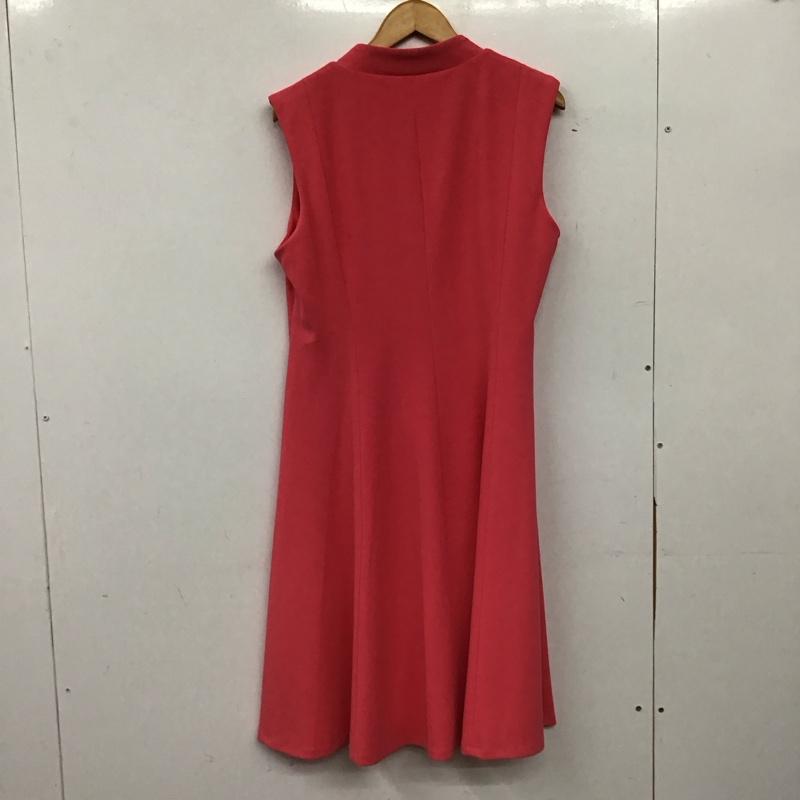カルバン・クライン Calvin Klein ワンピース ロングスカート ノースリーブロングワンピース フレアスカート 無地 桃 / ピンク / pink レディース USED 古着 中古 10158696