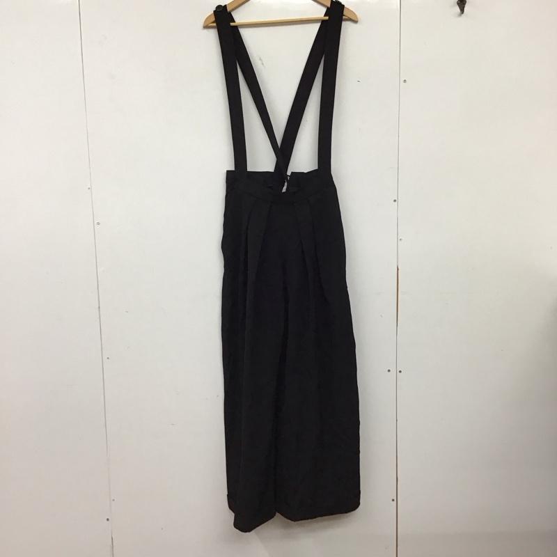 クロエ Chloe パンツ ワークパンツ、ペインターパンツ ワークパンツ ワイドパンツ カジュアルパンツ スラックスパンツ 38インチ 無地 黒 / ブラック / black レディース USED 古着 中古 10158699