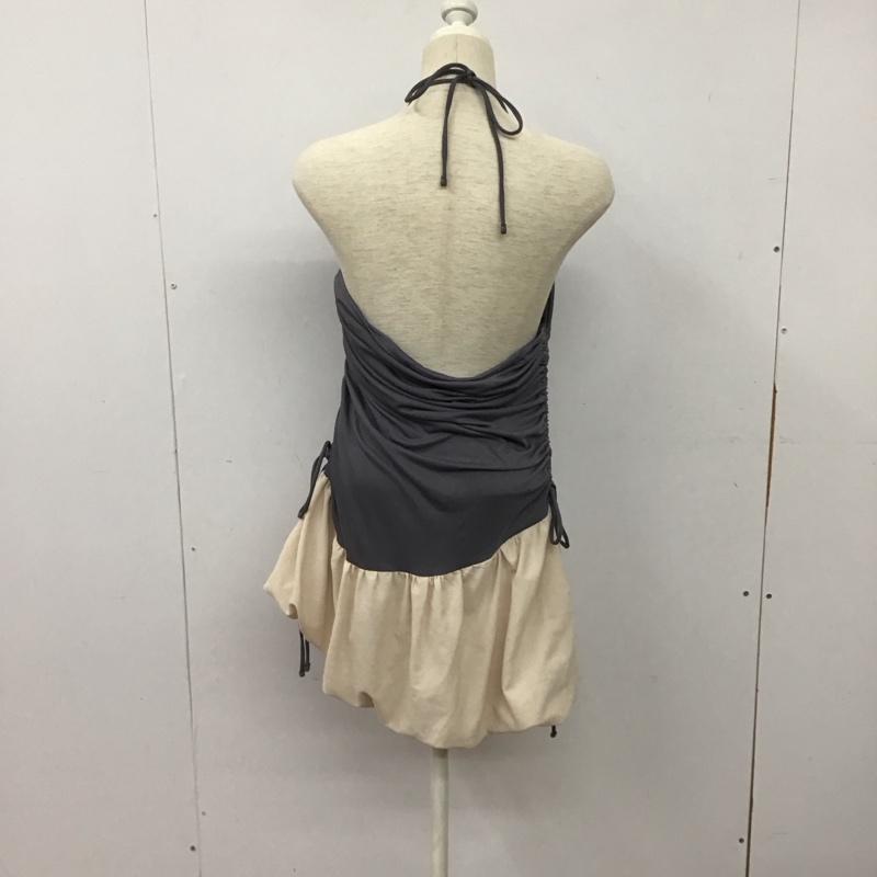 ザラ ZARA カットソー 半袖 ノースリーブカットソー プルオーバー 無地 灰 / グレー / gray レディース USED 古着 中古 10158700