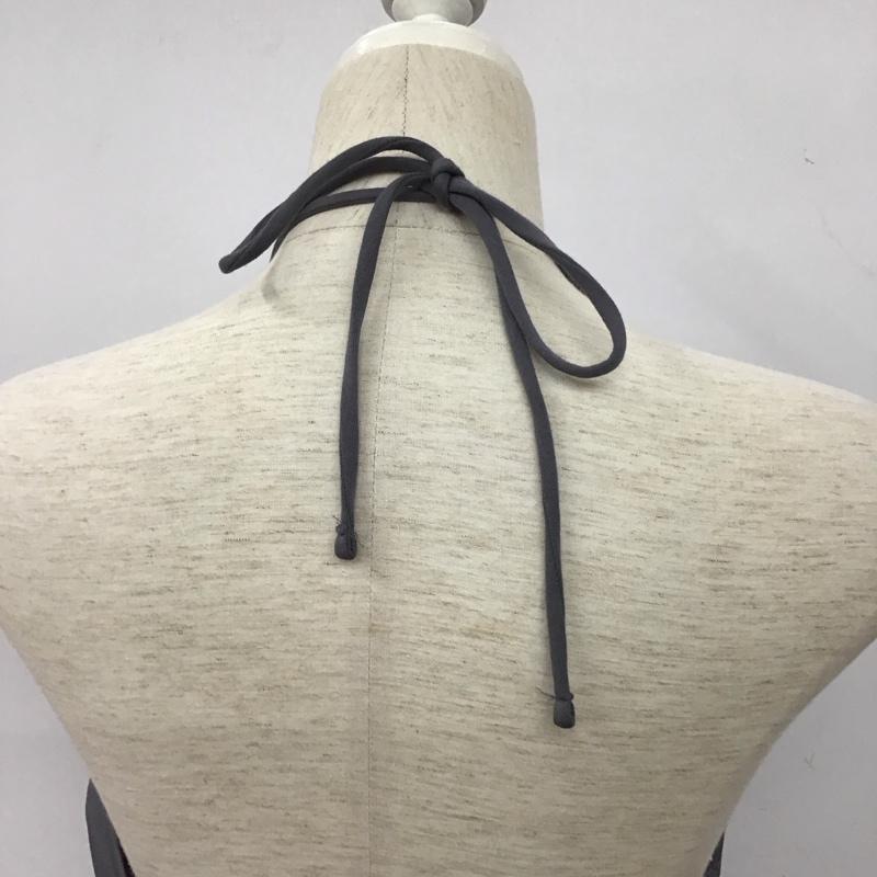 ザラ ZARA カットソー 半袖 ノースリーブカットソー プルオーバー 無地 灰 / グレー / gray レディース USED 古着 中古 10158700