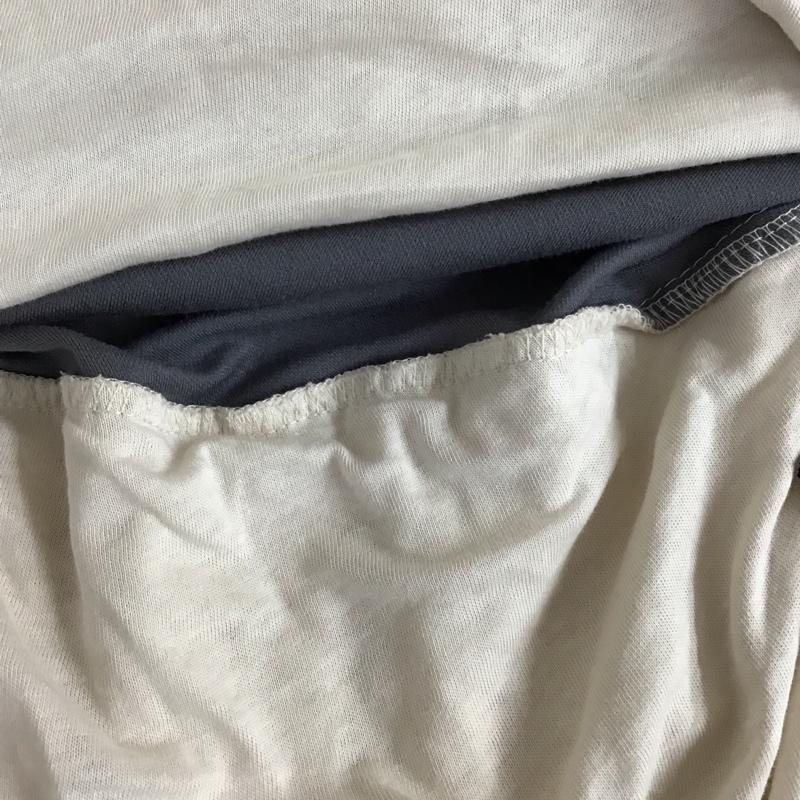 ザラ ZARA カットソー 半袖 ノースリーブカットソー プルオーバー 無地 灰 / グレー / gray レディース USED 古着 中古 10158700