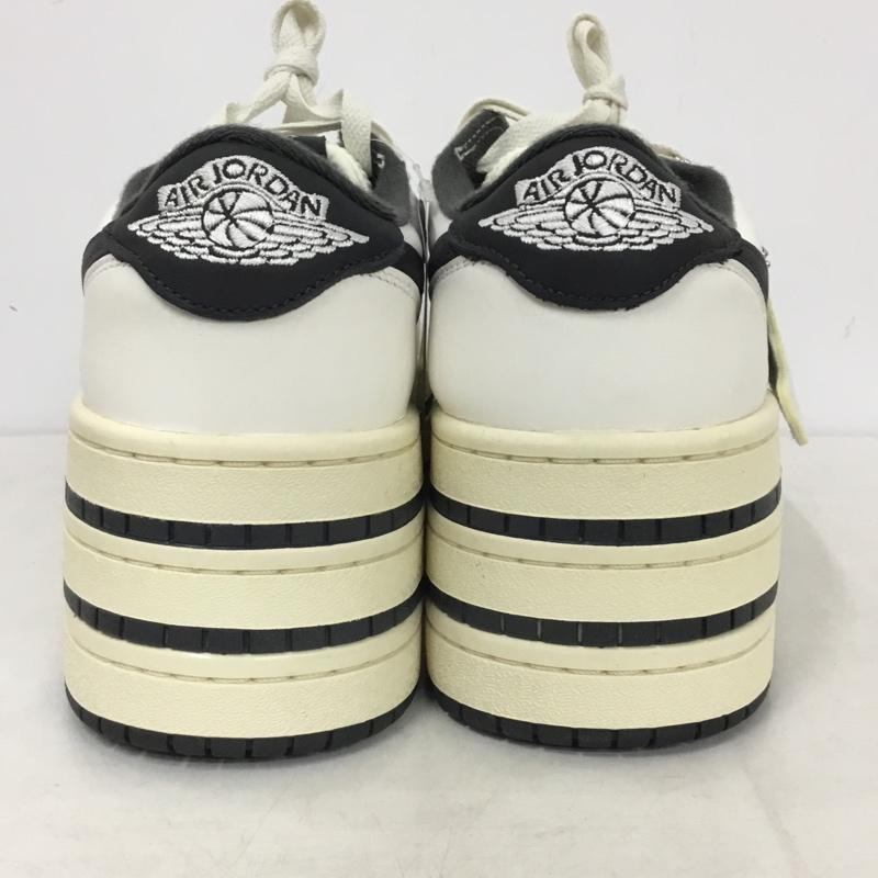 ナイキ NIKE スニーカー スニーカー HV8288-100 WMNS AIR JORDAN 1 TRIPLE STACK 27.5cm 箱有 27.5cm ロゴ、文字 アイボリー / アイボリー / X チャコールグレー / チャコールグレー / メンズ USED 古着 中古 10158701