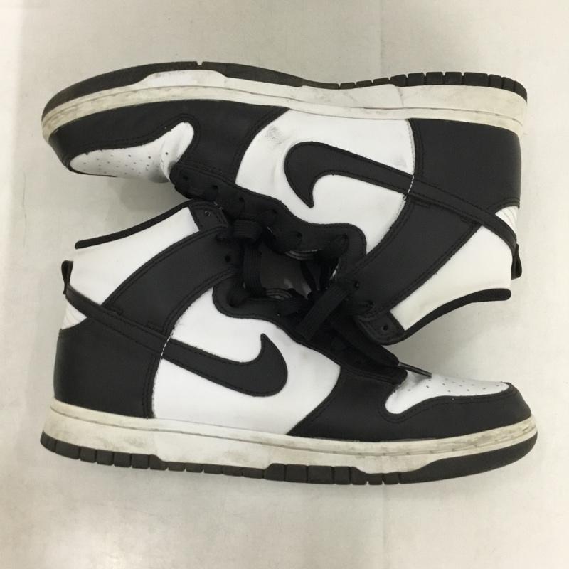 ナイキ NIKE スニーカー スニーカー DD1399-105 DUNK HI RETRO 26.5cm 箱有 26.5cm ロゴ、文字 白 / ホワイト / white X 黒 / ブラック / black メンズ USED 古着 中古 10158702