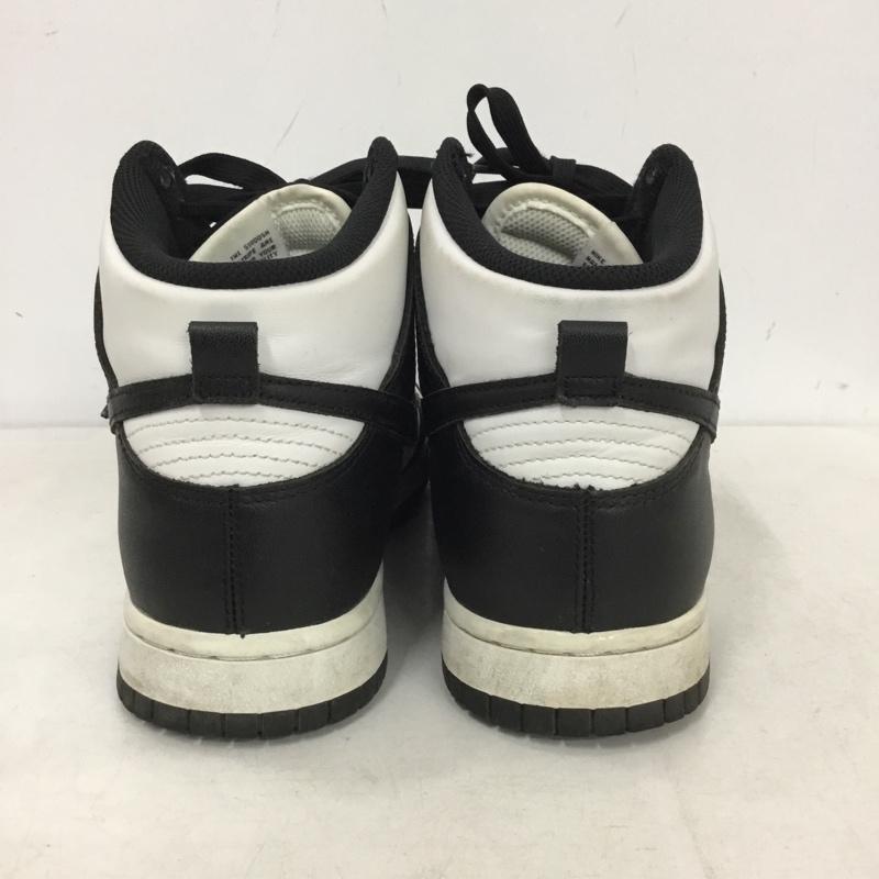 ナイキ NIKE スニーカー スニーカー DD1399-105 DUNK HI RETRO 26.5cm 箱有 26.5cm ロゴ、文字 白 / ホワイト / white X 黒 / ブラック / black メンズ USED 古着 中古 10158702
