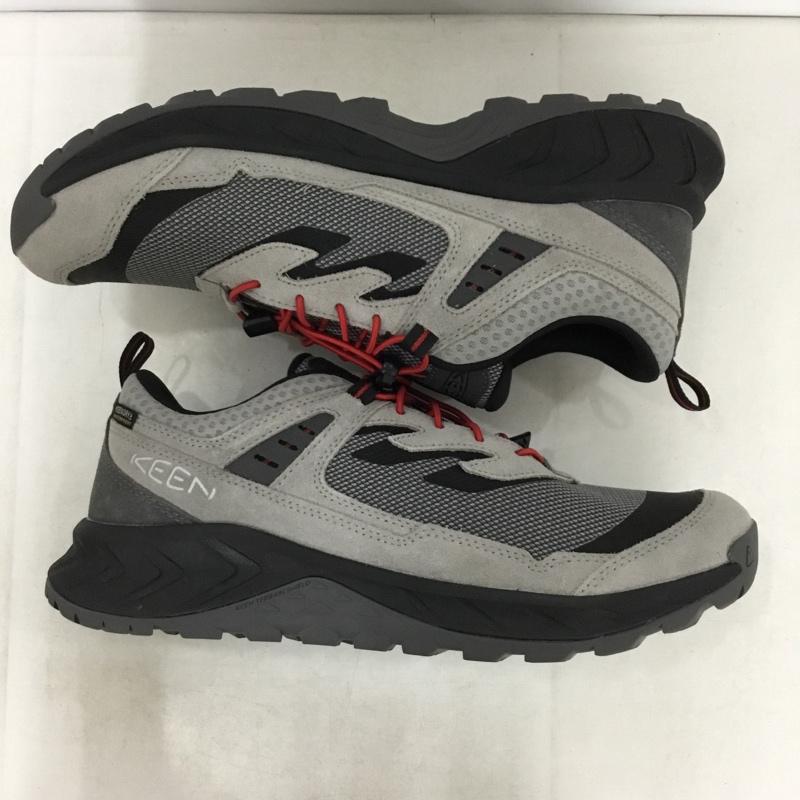 キーン KEEN スニーカー スニーカー 1031302 BAL HIGHTRAILE SP WP 30cm 箱有 30.0cm ロゴ、文字 灰 / グレー / gray X 黒 / ブラック / black X 赤 / レッド / red メンズ USED 古着 中古 10158704