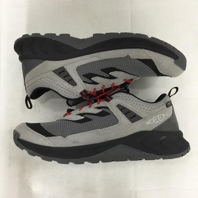 キーン KEEN スニーカー スニーカー 1031302 BAL HIGHTRAILE SP WP 30cm 箱有 30.0cm ロゴ、文字 灰 / グレー / gray X 黒 / ブラック / black X 赤 / レッド / red メンズ USED 古着 中古 10158704