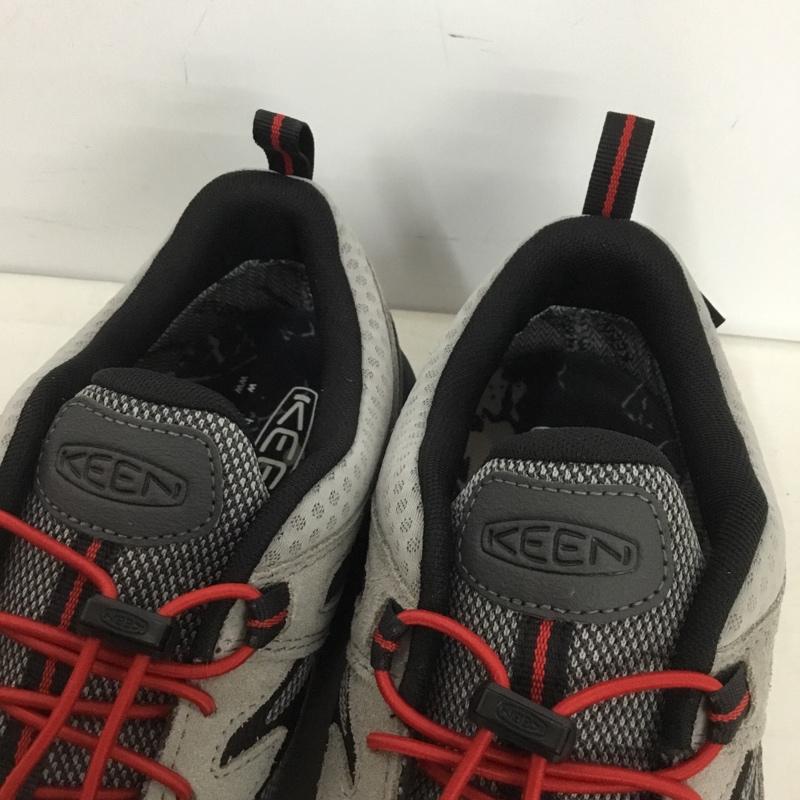 キーン KEEN スニーカー スニーカー 1031302 BAL HIGHTRAILE SP WP 30cm 箱有 30.0cm ロゴ、文字 灰 / グレー / gray X 黒 / ブラック / black X 赤 / レッド / red メンズ USED 古着 中古 10158704