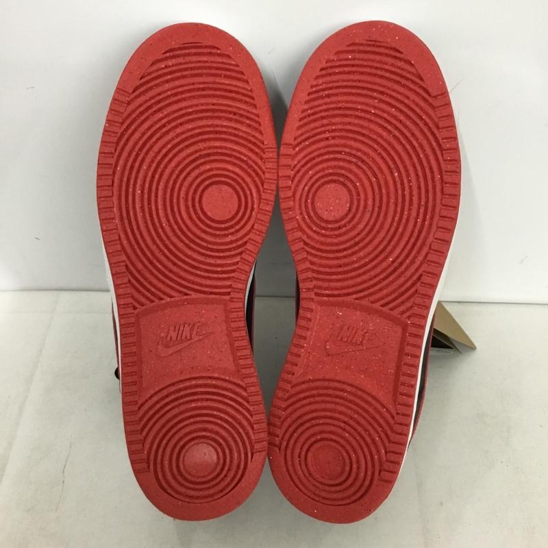 ナイキ NIKE スニーカー スニーカー FJ0685-010 COURT VISION LO NN 26.5cm 箱有 26.5cm ロゴ、文字 黒 / ブラック / black X 赤 / レッド / red メンズ USED 古着 中古 10158705