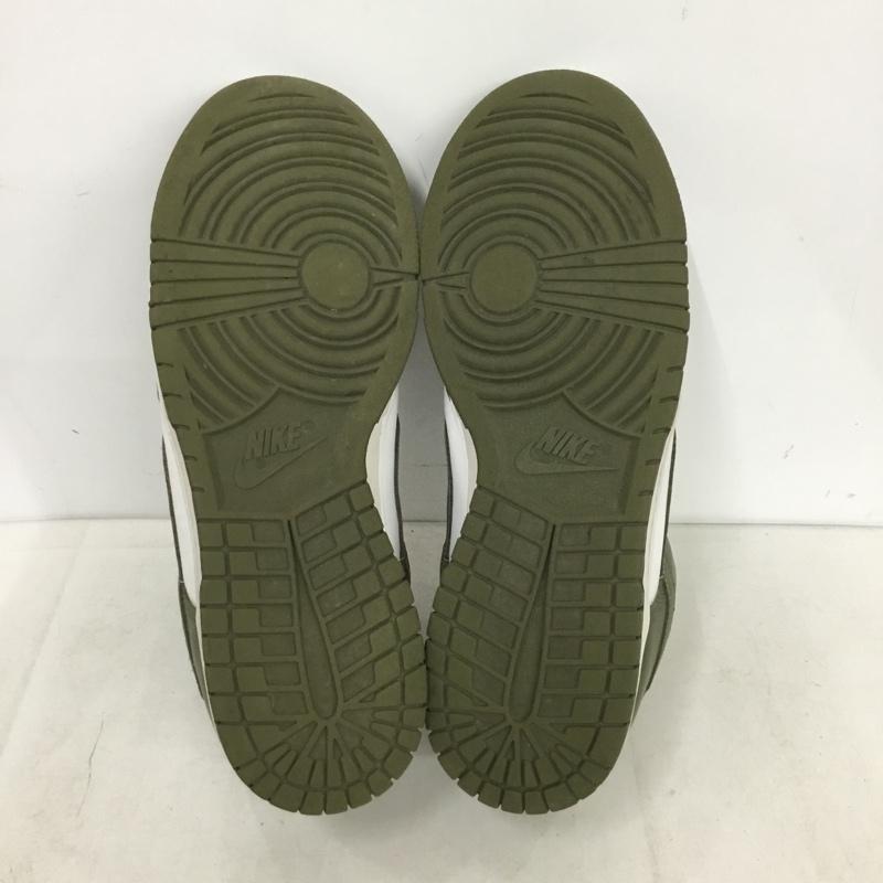 ナイキ NIKE スニーカー スニーカー DD1503-120 WMNS DUNK LOW 29cm 29.0cm ロゴ、文字 白 / ホワイト / white X カーキ / カーキ / khaki メンズ USED 古着 中古 10158707