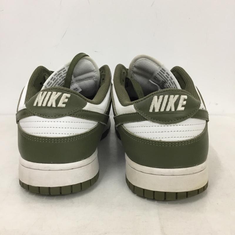 ナイキ NIKE スニーカー スニーカー DD1503-120 WMNS DUNK LOW 29cm 29.0cm ロゴ、文字 白 / ホワイト / white X カーキ / カーキ / khaki メンズ USED 古着 中古 10158707