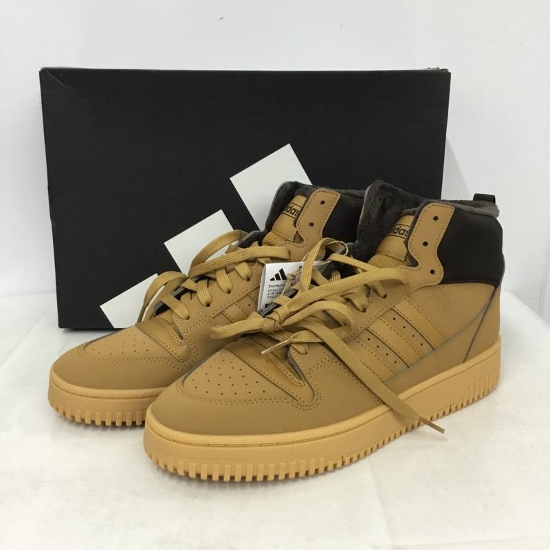 アディダス adidas スニーカー スニーカー IH5285 BREAK START MID WNTRZD 27.5cm 箱有 27.5cm ロゴ、文字 キャメル / キャメル / X ダークブラウン / ダークブラウン / メンズ USED 古着 中古 10158708