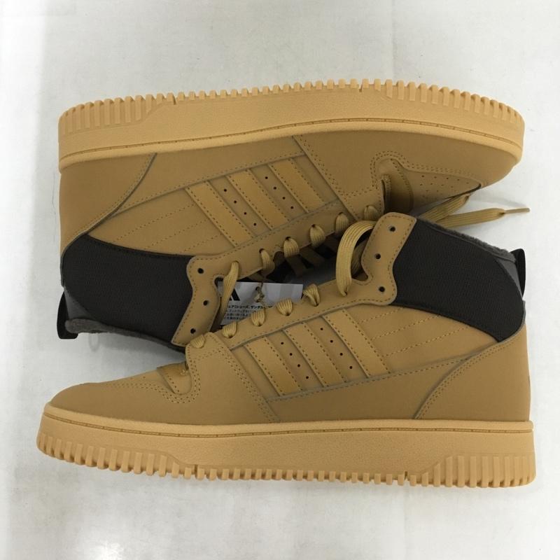 アディダス adidas スニーカー スニーカー IH5285 BREAK START MID WNTRZD 27.5cm 箱有 27.5cm ロゴ、文字 キャメル / キャメル / X ダークブラウン / ダークブラウン / メンズ USED 古着 中古 10158708