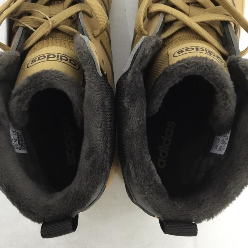 アディダス adidas スニーカー スニーカー IH5285 BREAK START MID WNTRZD 27.5cm 箱有 27.5cm ロゴ、文字 キャメル / キャメル / X ダークブラウン / ダークブラウン / メンズ USED 古着 中古 10158708