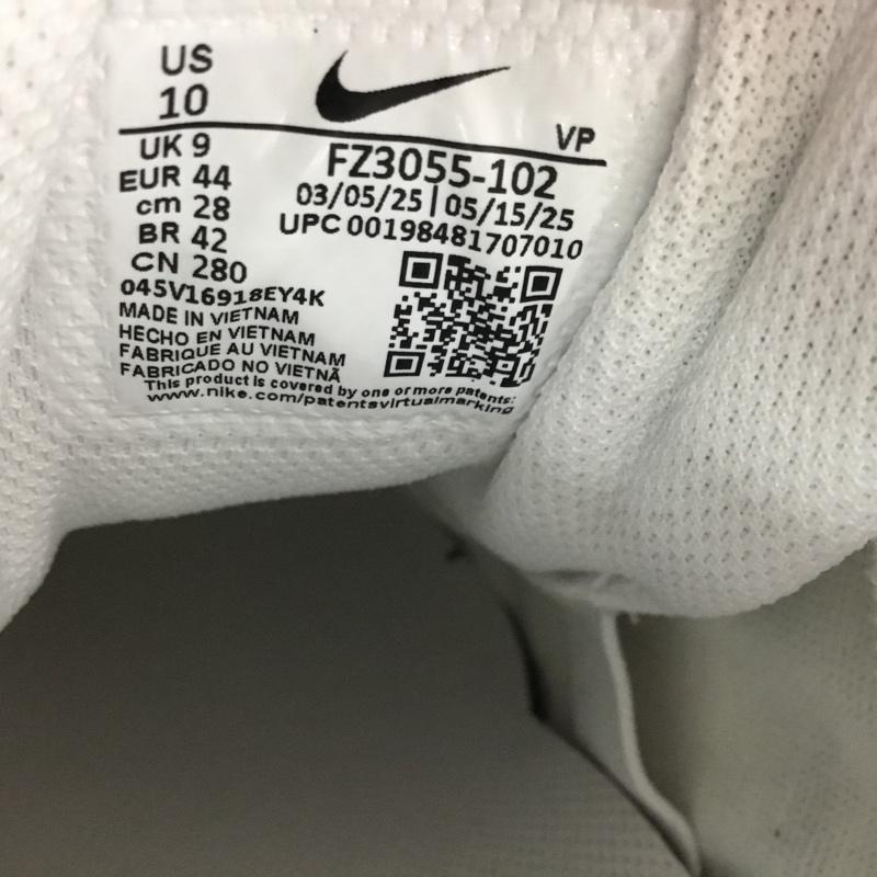 ナイキ NIKE スニーカー スニーカー FZ3055-102 AIR MORE UPTEMPO LOW 28cm 箱有 28.0cm ロゴ、文字 白 / ホワイト / white X 緑 / グリーン / green メンズ USED 古着 中古 10158709