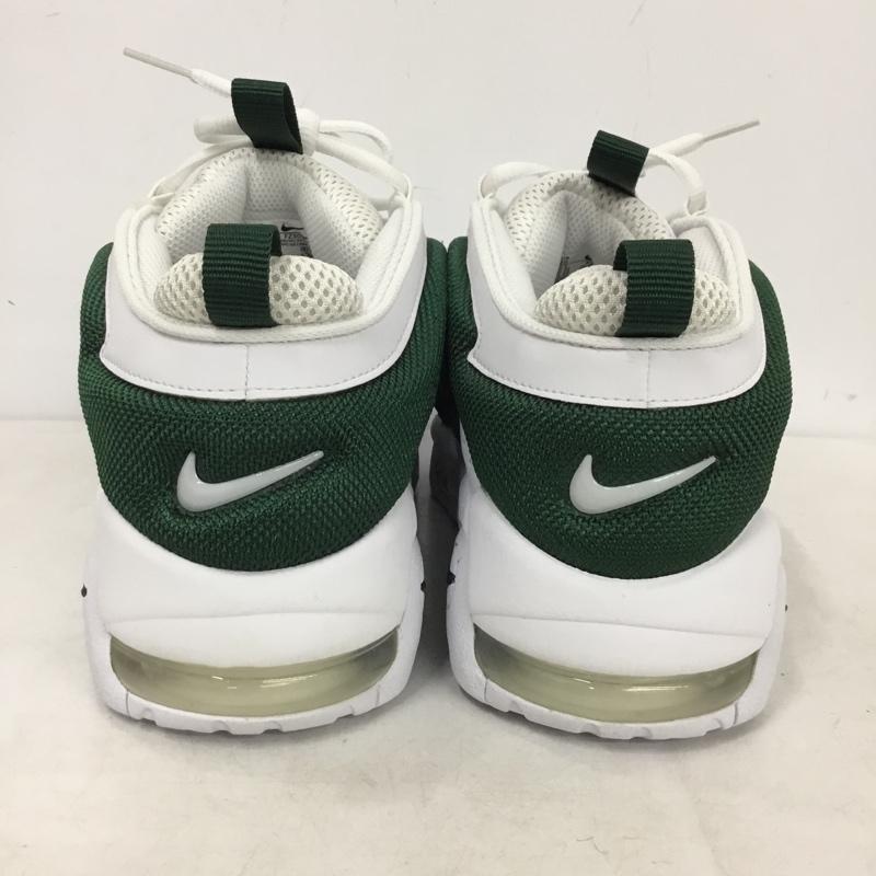 ナイキ NIKE スニーカー スニーカー FZ3055-102 AIR MORE UPTEMPO LOW 28cm 箱有 28.0cm ロゴ、文字 白 / ホワイト / white X 緑 / グリーン / green メンズ USED 古着 中古 10158709