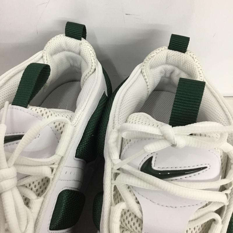 ナイキ NIKE スニーカー スニーカー FZ3055-102 AIR MORE UPTEMPO LOW 28cm 箱有 28.0cm ロゴ、文字 白 / ホワイト / white X 緑 / グリーン / green メンズ USED 古着 中古 10158709