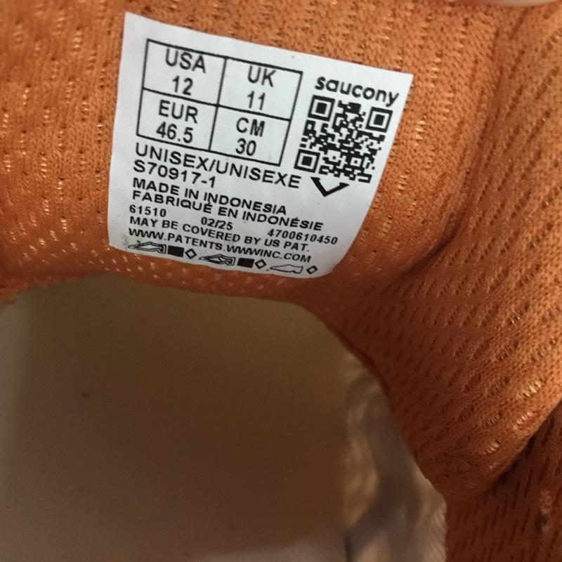 サッカニー Saucony スニーカー スニーカー S70917 KINVARA 30cm 箱有 30.0cm 橙 / オレンジ / orange メンズ USED 古着 中古 10158710