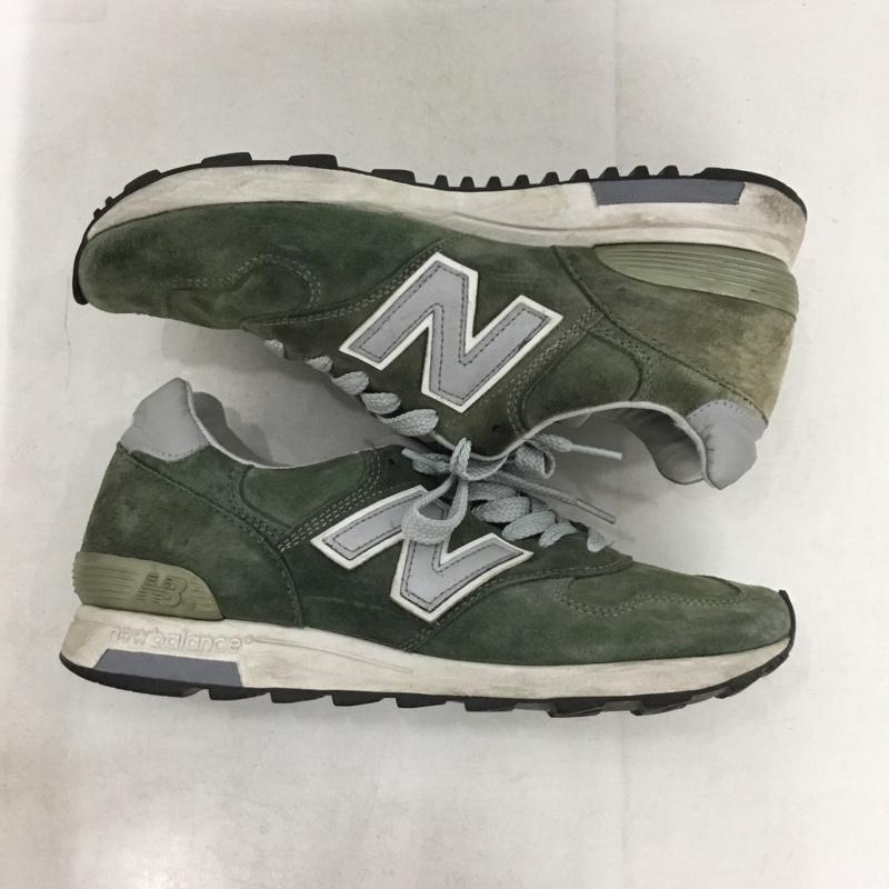 ニューバランス New Balance スニーカー スニーカー M1400MG MADE IN USA 25.5cm 25.5cm ロゴ、文字 カーキ / カーキ / khaki メンズ USED 古着 中古 10158711