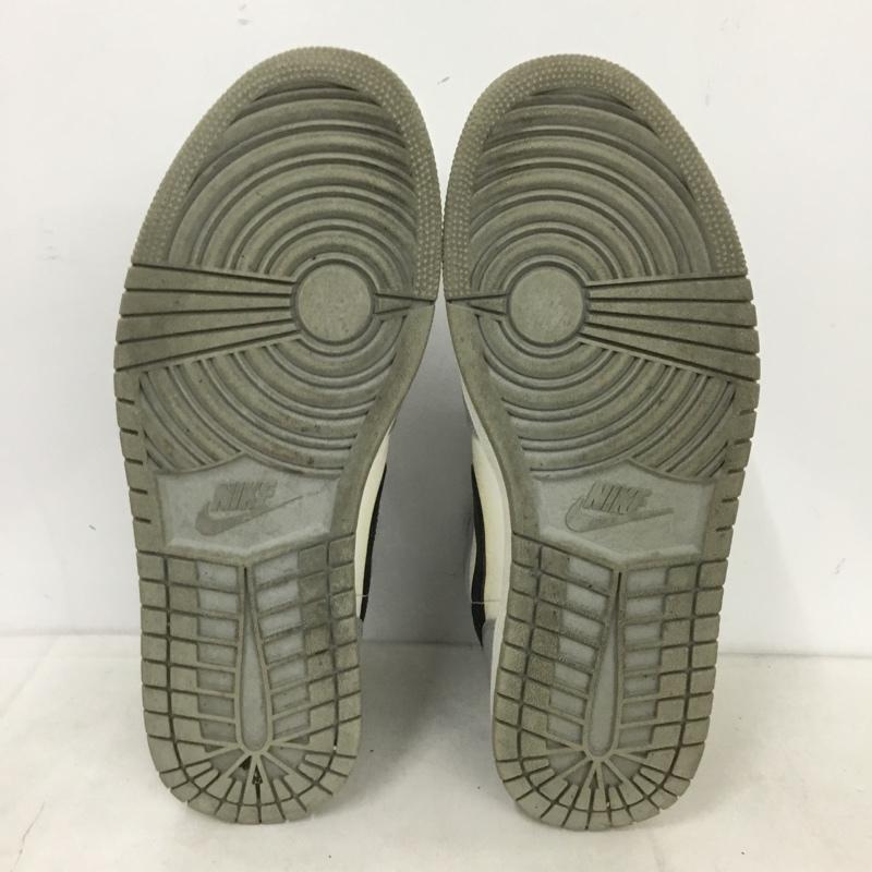 ジョーダンブランド JORDAN BRAND スニーカー スニーカー 554724-092 AIR JORDAN 1 MID 28cm 箱有 28.0cm ロゴ、文字 白 / ホワイト / white X 灰 / グレー / gray X 黒 / ブラック / black メンズ USED 古着 中古 10158712
