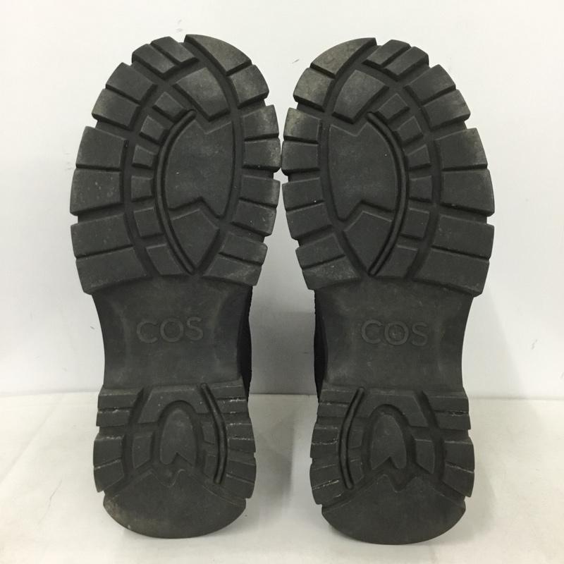コス COS ブーツ 一般 1133884 サイドゴアブーツ EUR40 箱有 無地 黒 / ブラック / black メンズ USED 古着 中古 10158713