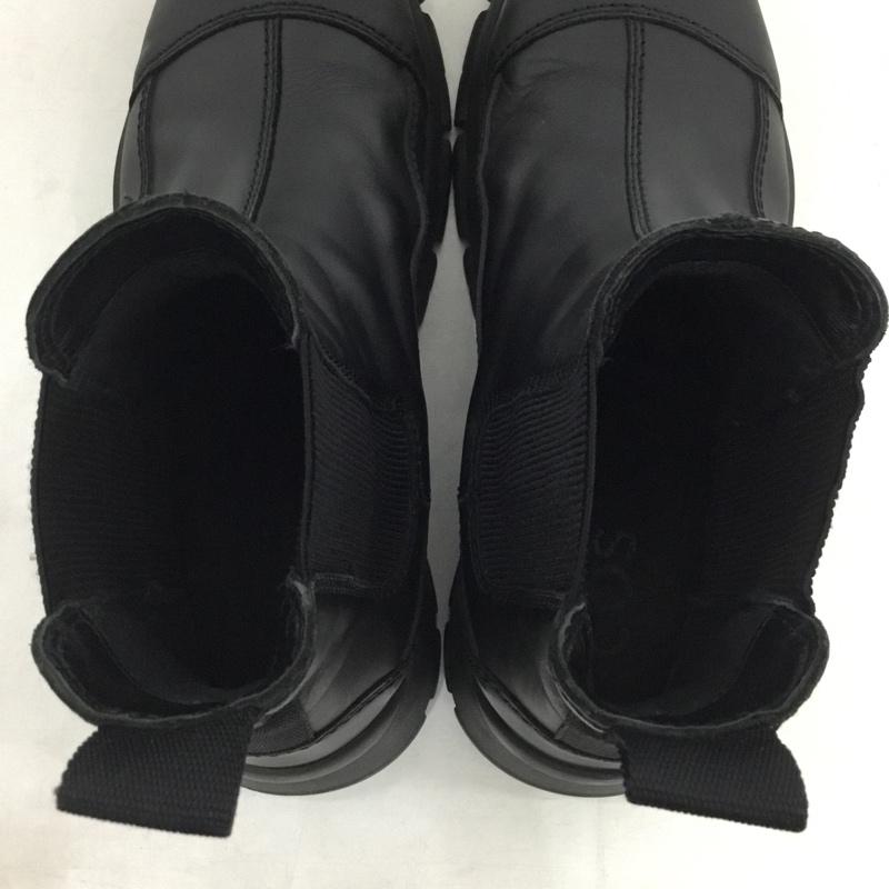 コス COS ブーツ 一般 1133884 サイドゴアブーツ EUR40 箱有 無地 黒 / ブラック / black メンズ USED 古着 中古 10158713