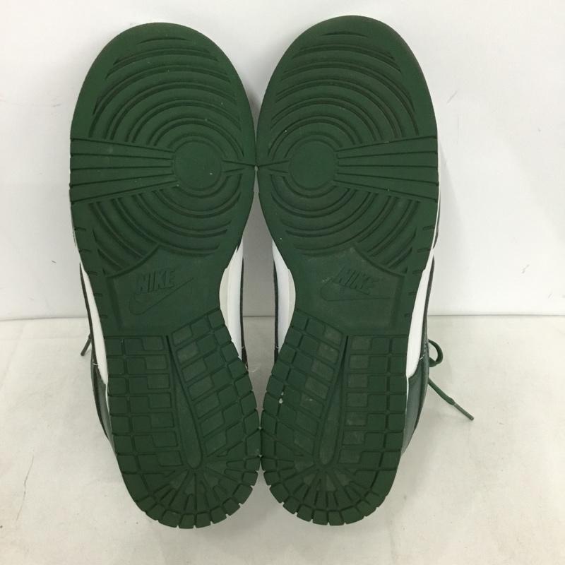 ナイキ NIKE スニーカー スニーカー DD1391-101 DUNK LOW RETRO 29cm 29.0cm ロゴ、文字 白 / ホワイト / white X 緑 / グリーン / green メンズ USED 古着 中古 10158716